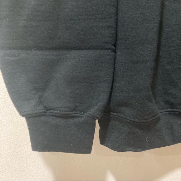 stay weird. Embroidered Sweatshirt Black M - Picture 8 of 8